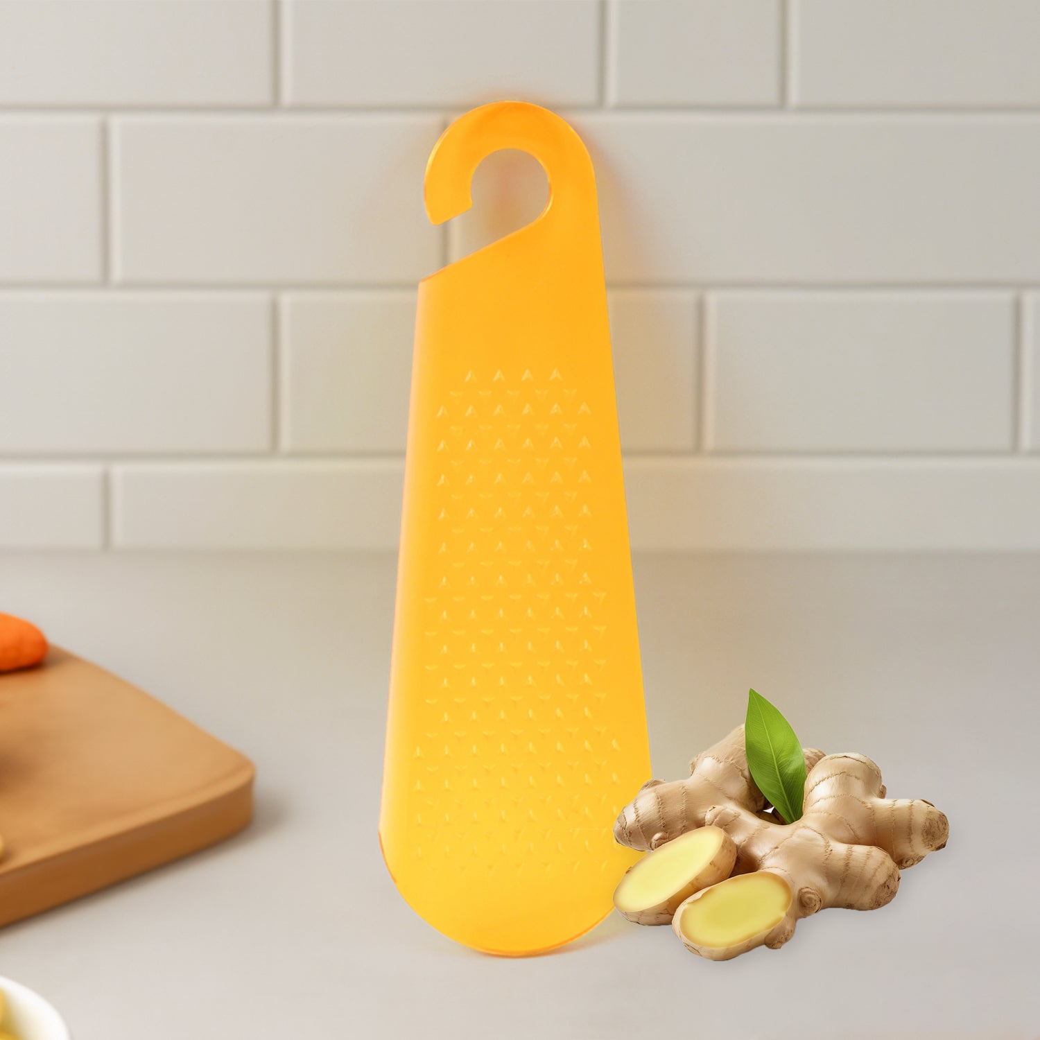 Multipurpose Garlic And Ginger Grater Peeler Tool With Hanging Hook  1 Pc Multipurpose Garlic And Ginger Grater Peeler Tool With Hanging Hook  1 Pc